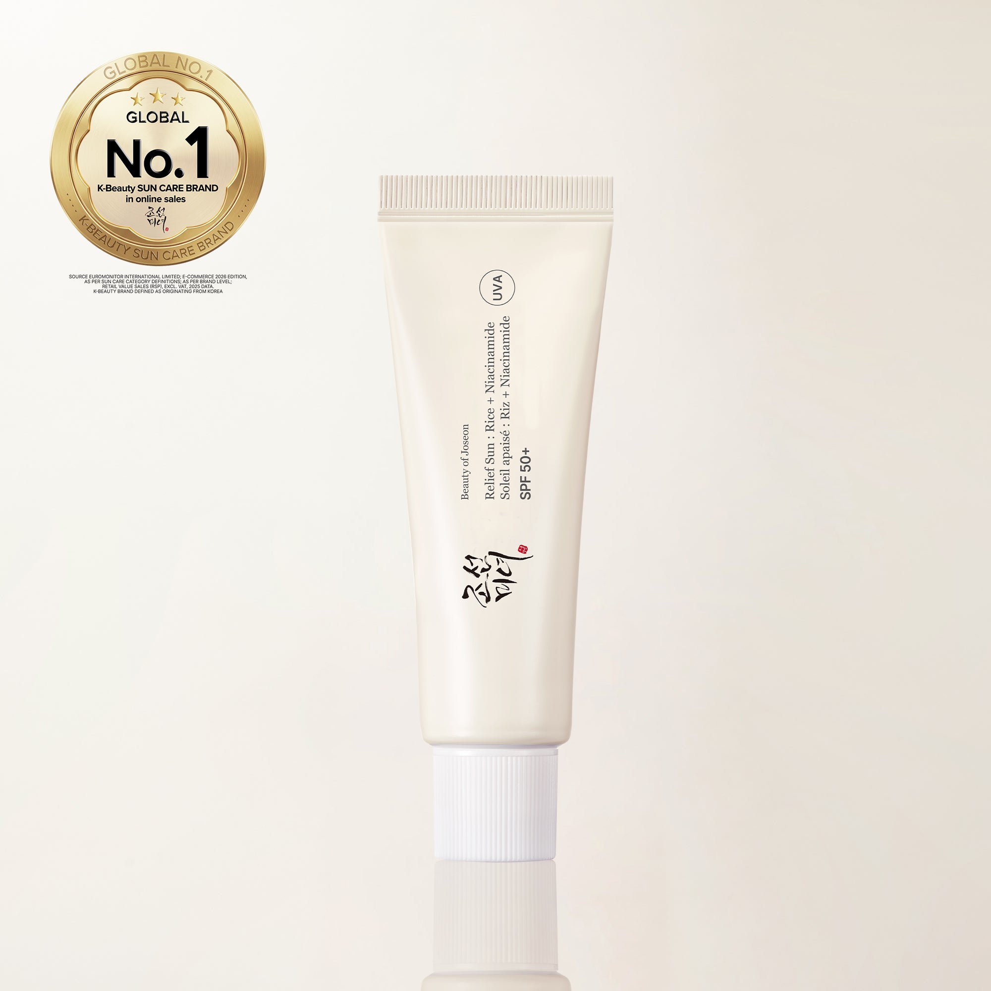 Beauty of Joseon Relief Sun : Rice + Niacinamide (SPF50+ PA++++)