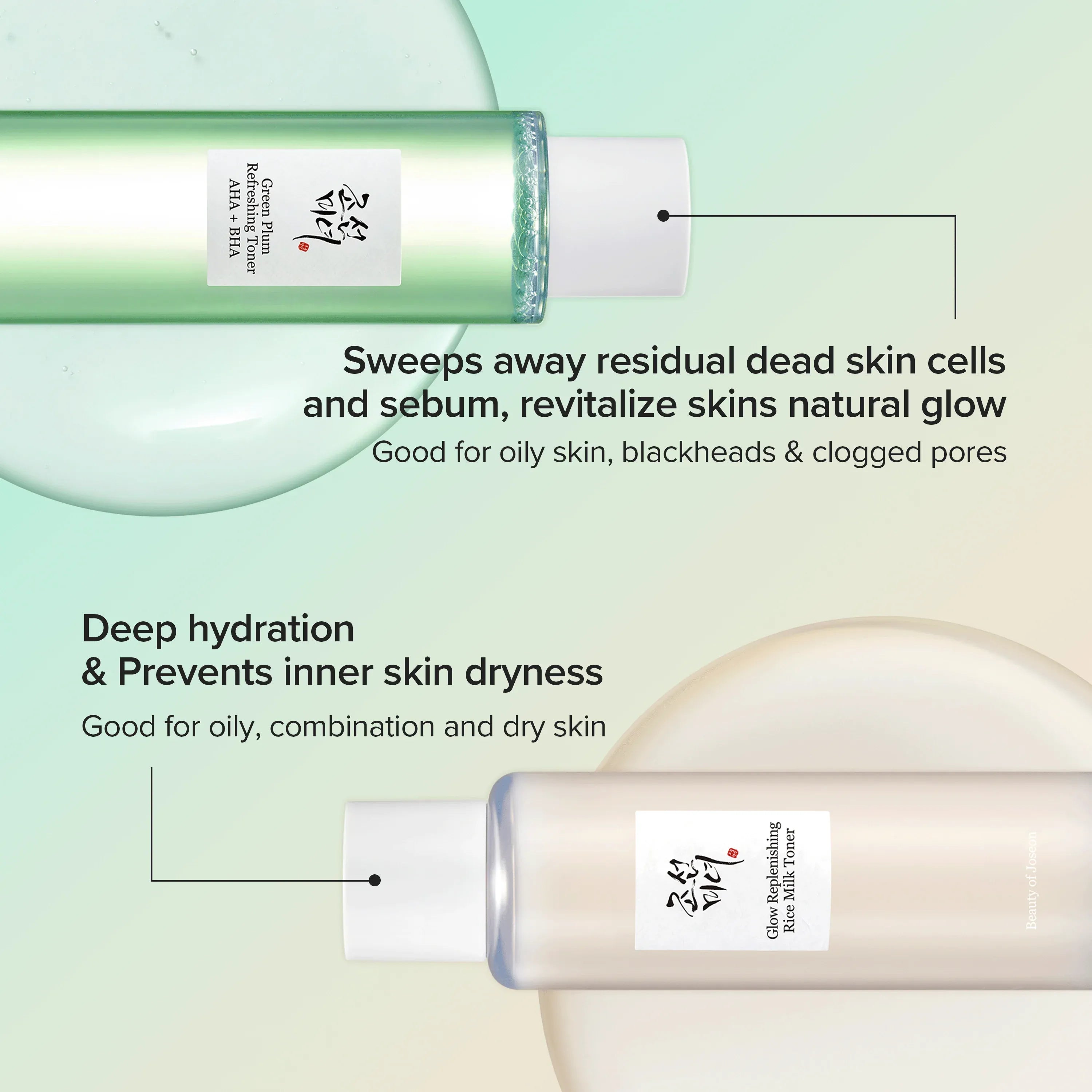 Beauty of Joseon Green Plum Refreshing Toner : AHA + BHA