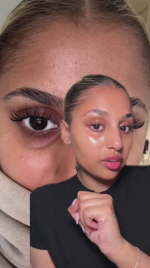 Girl telling info regarding Eye Serum - FAQ video