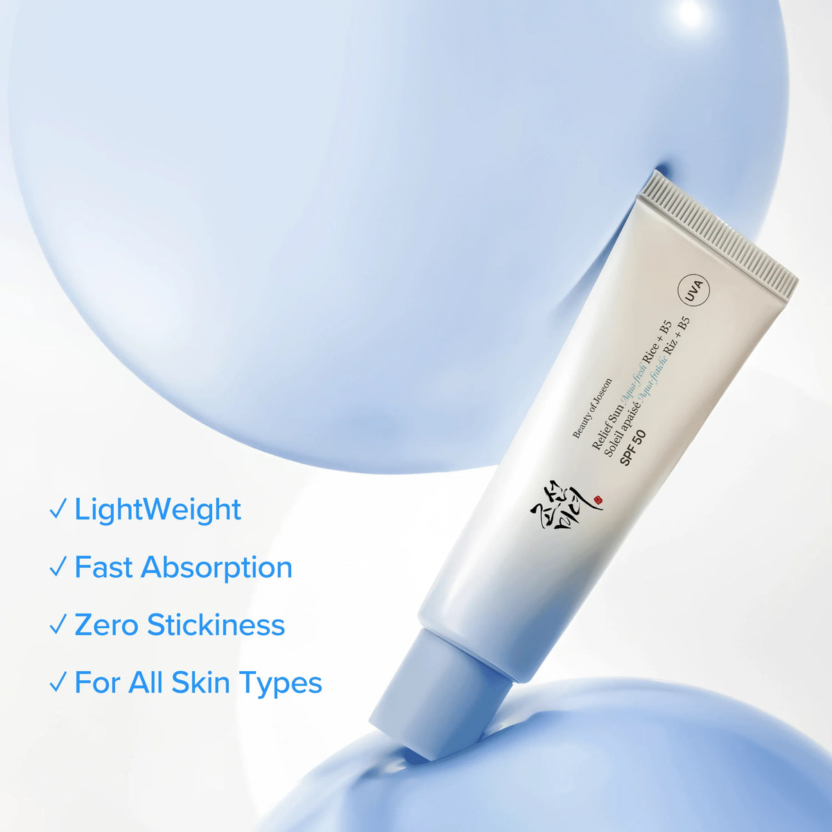 Beauty of Joseon Relief Sun Aqua-Fresh : Rice + B5  (SPF50+ PA++++)